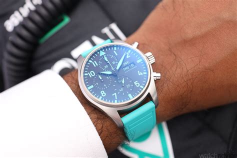 iwc x mercedes|pilot's watch chronograph 41 edition.